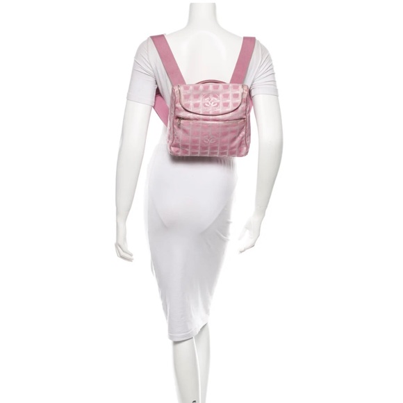 Chanel Vintage Convertible Canvas Backpack. - Picture 3 of 13